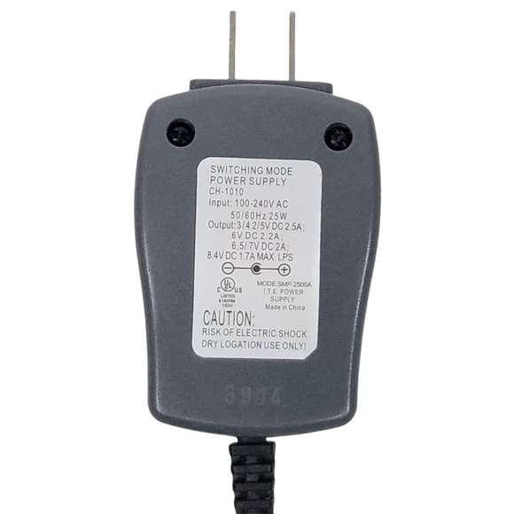 Digital Camera Universal AC Power Supply Adapter Switching Mode SMP - 2500A - Picture 4 of 7